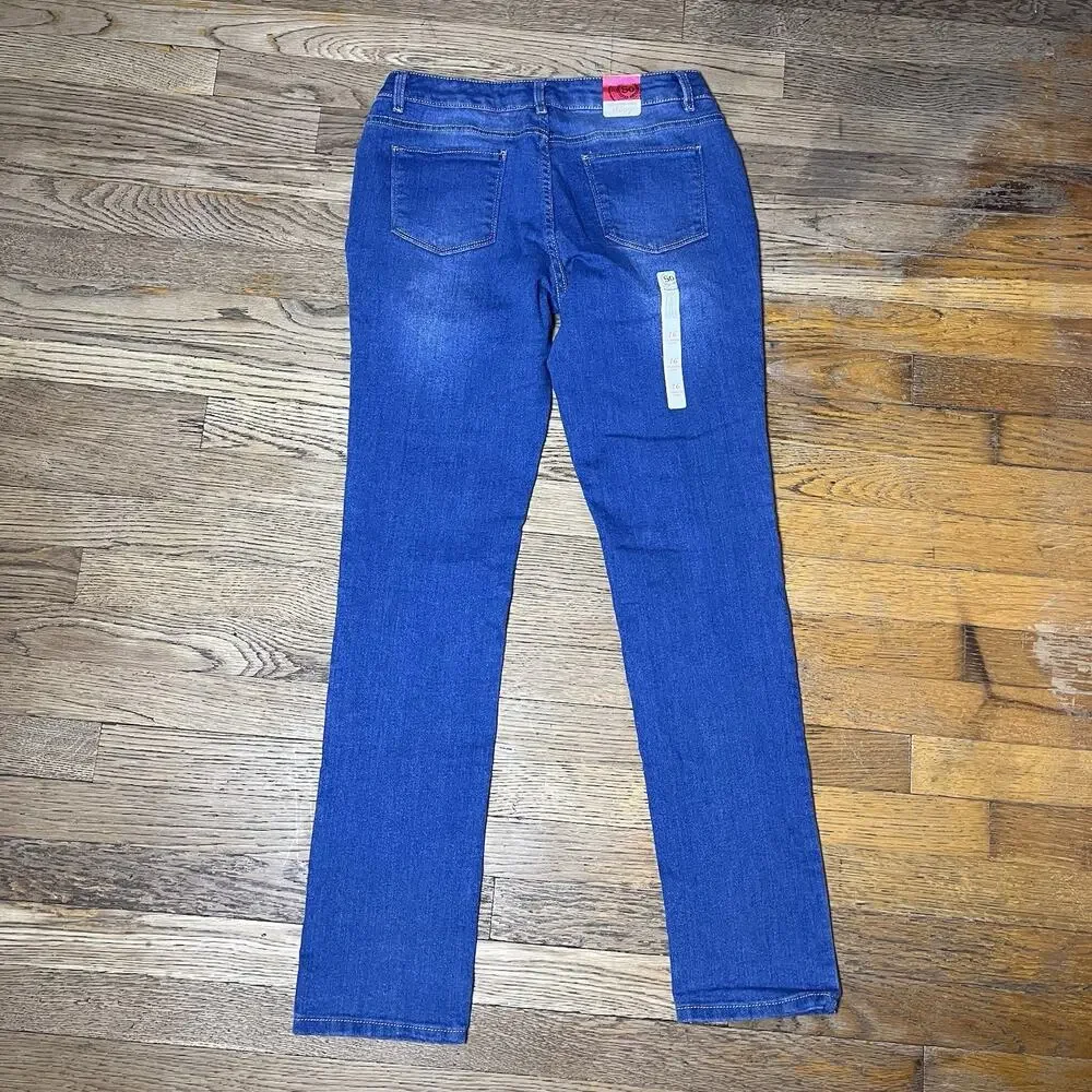 Girls Size 16 Skinny Bootcut Jeans Denim Blue Lot New MSRP $96 Justice Sonoma